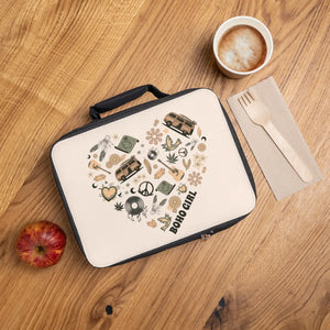 Chic Lunch Bag - Modern Geometric Polyester Tote - Dipaliz - Bags