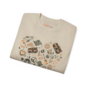 Ultra Cotton Tee - Boho Girl Style Comfort - Dipaliz - T-shirts