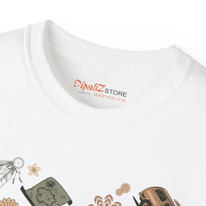Ultra Cotton Tee - Boho Girl Style Comfort - Dipaliz - T-shirts