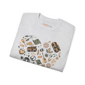 Ultra Cotton Tee - Boho Girl Style Comfort - Dipaliz - T-shirts