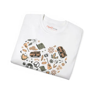 Ultra Cotton Tee - Boho Girl Style Comfort - Dipaliz - T-shirts