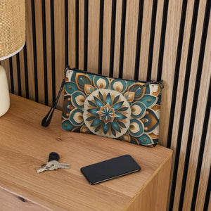 Mandala Pattern Crossbody Bag Boho Chic Vibrant Sling - Dipaliz - Cross Body Bags