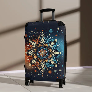 Vibrant Mandala Design Suitcase - Durable Travel - Dipaliz - Suitcases