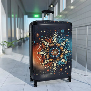 Vibrant Mandala Design Suitcase - Durable Travel - Dipaliz - Suitcases