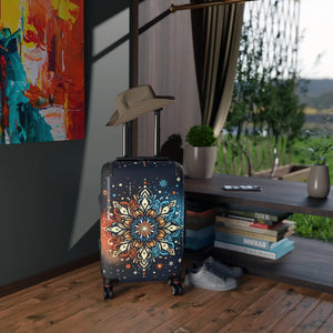 Vibrant Mandala Design Suitcase - Durable Travel - Dipaliz - Suitcases