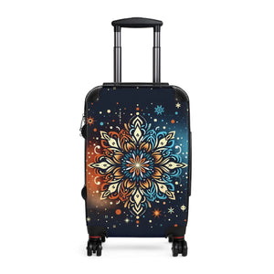 Vibrant Mandala Design Suitcase - Durable Travel - Dipaliz - Suitcases
