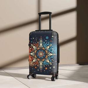 Vibrant Mandala Design Suitcase - Durable Travel - Dipaliz - Suitcases