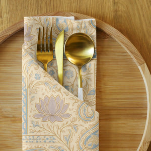 Premium Cloth Napkin Set Boho Mandala Pattern for Dining - Dipaliz - Napkins