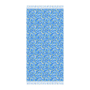 Boho Mosaic Beach Towel – Turkish Fringe - Dipaliz - Towels
