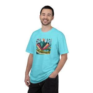 Boho Mountain Unisex Garment-dyed T-shirt - Dipaliz - T-shirts