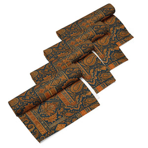 Vibrant Boho Paisley Cloth Napkin Set - 4 Pack - Dipaliz - Napkins