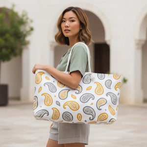 Boho Paisley Weekender Bag - Roomy Design Travel - Dipaliz - Luggage & Bags