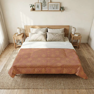 Boho Terra Cotta Comforter – Cotton Queen - Dipaliz - Quilts & Comforters