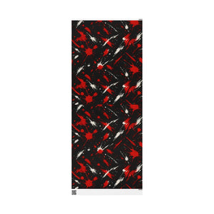 Abstract Flame Wrapping Paper – Bold Artistic Style - Dipaliz
