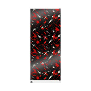 Abstract Flame Wrapping Paper – Bold Artistic Style - Dipaliz
