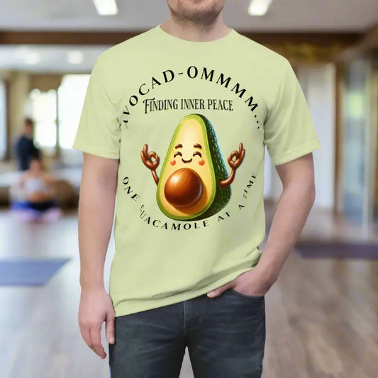 Avocado Om Unisex Tee: Cool Soft & All Day! - T-shirts