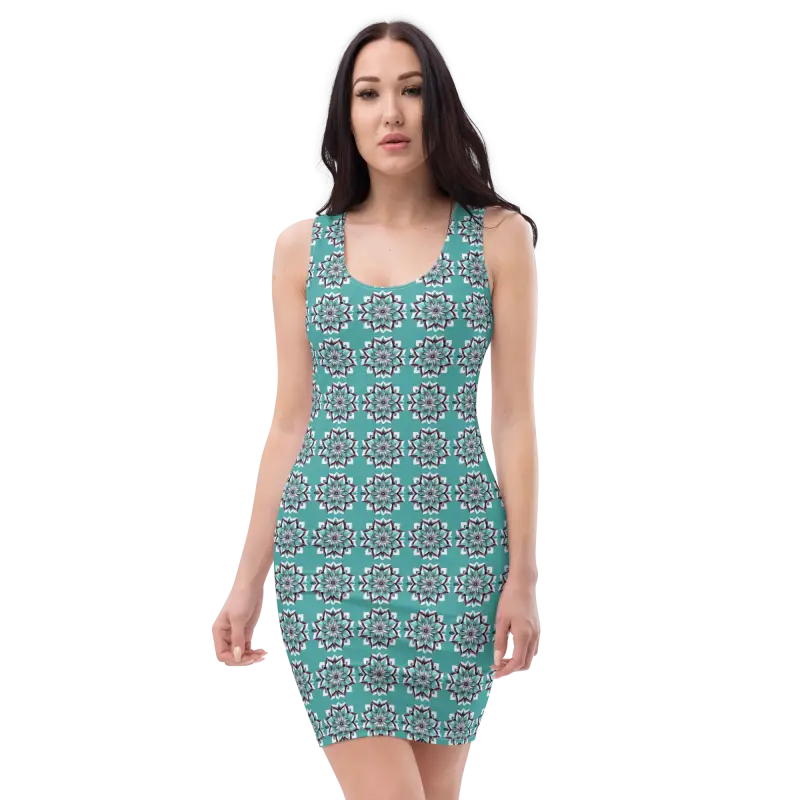 Turn Heads with our Bold Geometrical Pattern Sew Dress - Xs Dresses