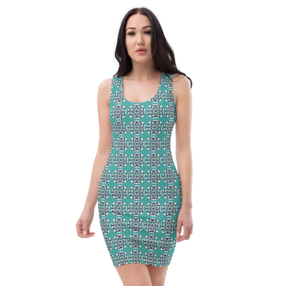 Turn Heads with our Bold Geometrical Pattern Sew Dress - Xs Dresses