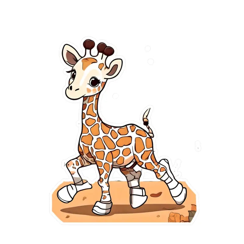 Jazz Up your Gear with Giraffe Kiss-cut Vinyl Decals - Paper Products