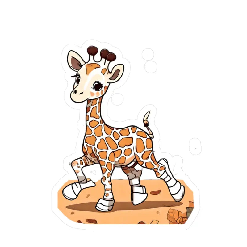 Jazz Up your Gear with Giraffe Kiss-cut Vinyl Decals - Paper Products