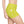 Womens Shorts Lemon Yellow Swirl Pattern Summer Style - Dipaliz