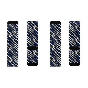 Sublimation Socks Oblique Striped Ribbed Tube Bold Style - Dipaliz