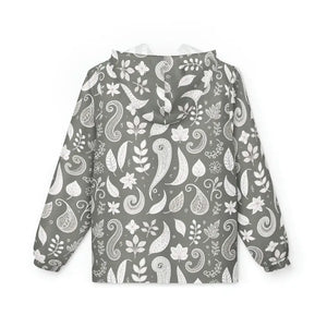 Abstract Paisley Pattern Windbreaker Women’s Fashion - Dipaliz - Windbreakers