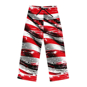 Bold Striped Pajama Pants with Adjustable Drawstring Waist - Dipaliz - Pajamas