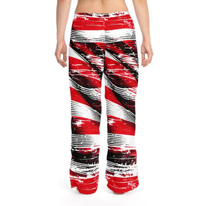 Bold Striped Pajama Pants with Adjustable Drawstring Waist - Dipaliz - Pajamas