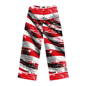 Bold Striped Pajama Pants with Adjustable Drawstring Waist - Dipaliz - Pajamas