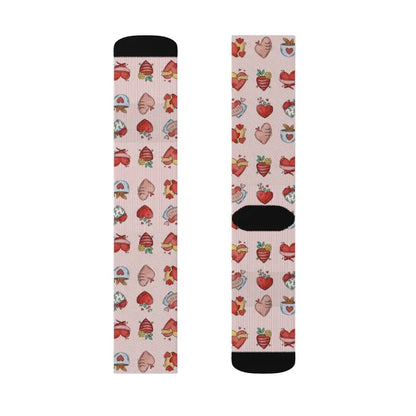 Captivate with Bold Valentine’s Day Sublimation Socks