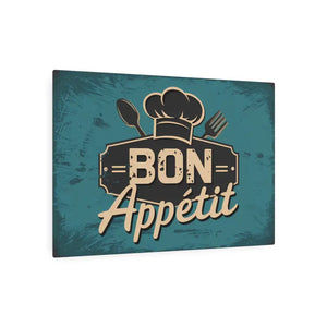 Vintage Bon Appetit Metal Art Sign Bold Kitchen Decor Dipaliz - Novelty Signs