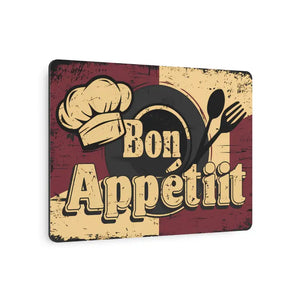 Vintage Bon Appetit Metal Art Sign Kitchen Wall Decor - Dipaliz - Novelty Signs