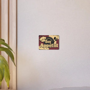 Vintage Bon Appetit Metal Art Sign Kitchen Wall Decor - Dipaliz - Novelty Signs