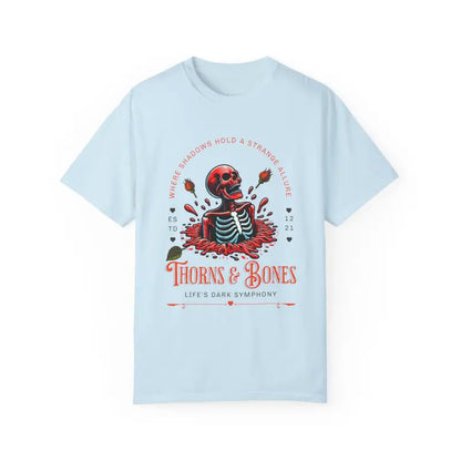 Boneafide Cozy Skeleton Tee: Ultimate Comfort Colors Style - T-shirt