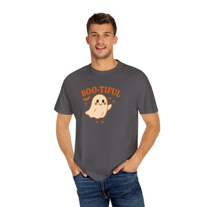 Cute Halloween Tee - Playful Ghost Pumpkin Spice Fall Top - Dipaliz - T-shirts