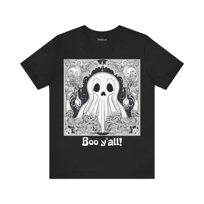 Boo Y’all Halloween Unisex Jersey Short Sleeve Tee - T-shirt