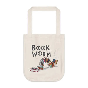 Canvas Tote Bag - Book Lover Eco Friendly Style - Dipaliz - one Size / Natural - Bags