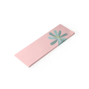Blue Flower Post-it Notes - Stylish Desk Essential - Dipaliz - 10’’ x 3’’ / White - Sticky