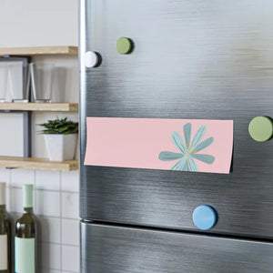 Blue Flower Post-it Notes - Stylish Desk Essential - Dipaliz - Sticky