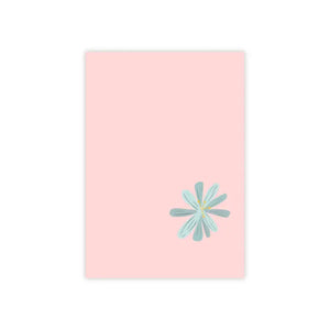 Blue Flower Post-it Notes - Stylish Desk Essential - Dipaliz - Sticky