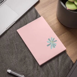 Blue Flower Post-it Notes - Stylish Desk Essential - Dipaliz - Sticky