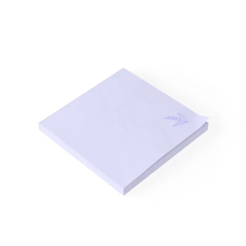 Purple Leaf Post-it Notes: Boost Creativity & Productivity! - 3’’ x / White Paper Products