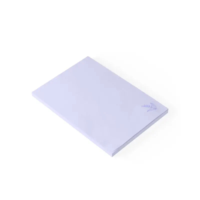 Purple Leaf Post-it Notes: Boost Creativity & Productivity! - 4’’ x 6’’ / White Paper Products