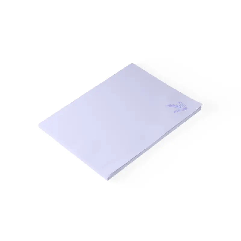 Purple Leaf Post-it Notes: Boost Creativity & Productivity! - 8’’ x 6’’ / White Paper Products