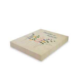 Greeting Cards Matching White Envelopes Stylish Thank you - Dipaliz - & Note