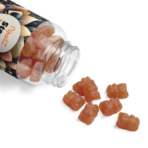 Hair Vitamin Essential Formula from Gmp-certified Dipaliz - Clear Bottle + Black Cap / Multiple Fruits / 60 Gummies