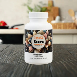 Ultimate Probiotic Marine Complex with Maktrek Bi-pass - Dipaliz - White Bottle + Cap / Unflavored / 60 Vegetable