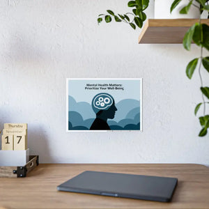 Mental Health Sanctuary High Gloss Poster Paper Dipaliz - 16.5’’ x 11.7’’ (horizontal) / Glossy - Posters