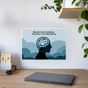 Mental Health Sanctuary High Gloss Poster Paper Dipaliz - 23.4’’ x 16.5’’ (horizontal) / Glossy - Posters